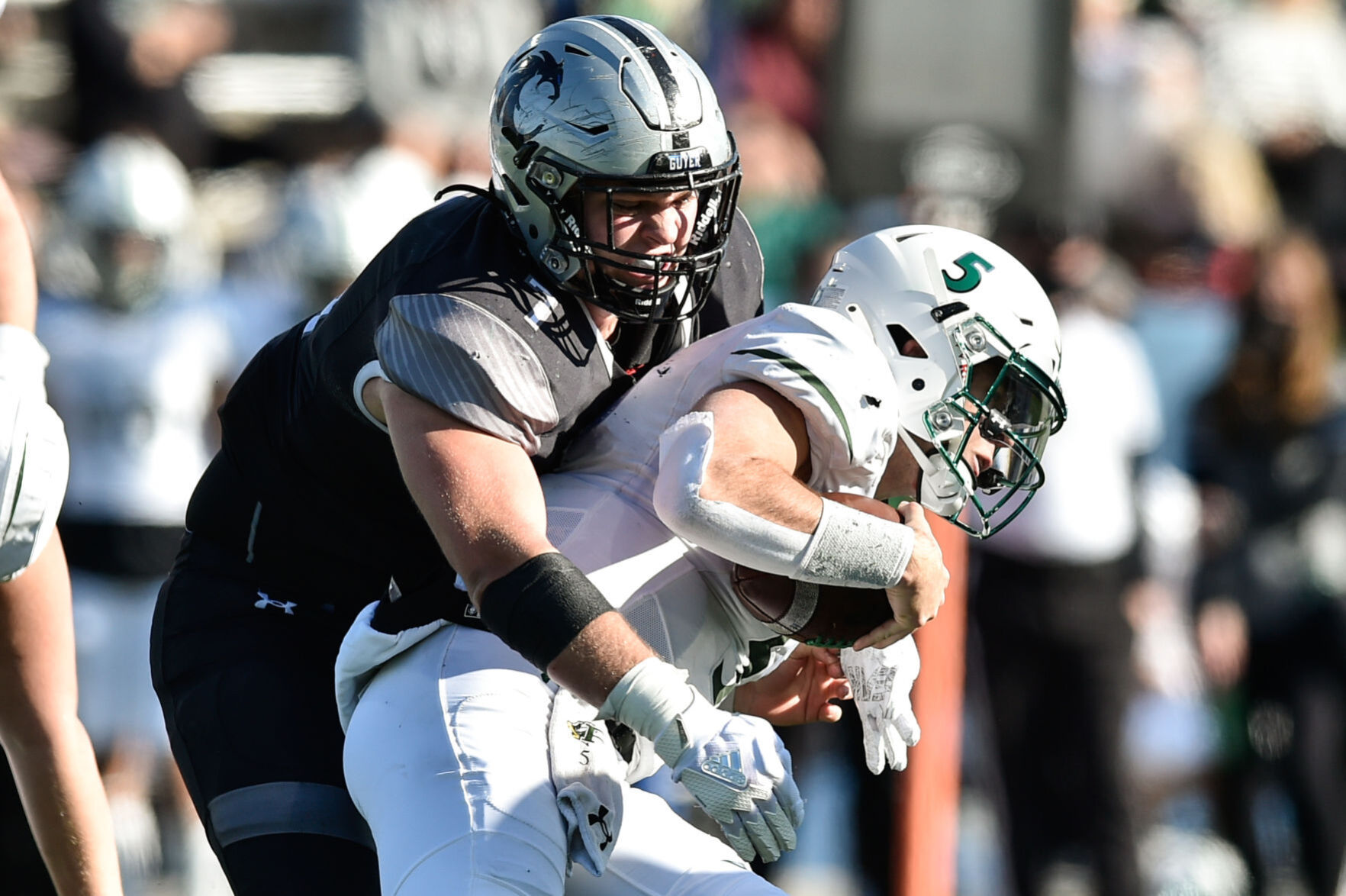 Guyer defensive end Cooper Lanz